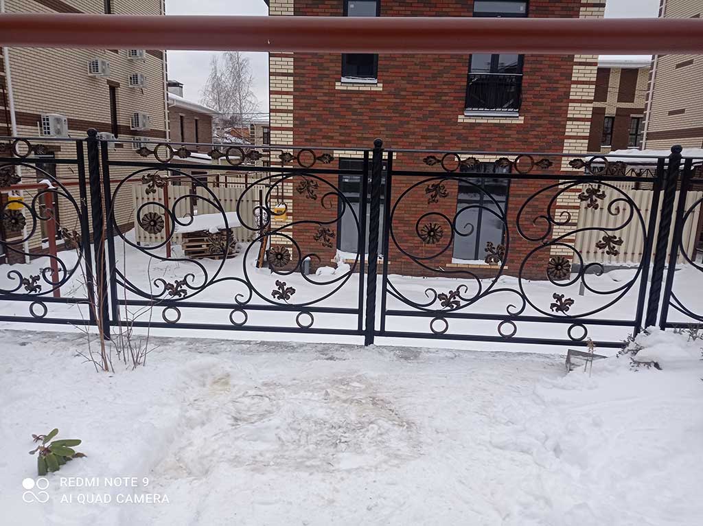 забор кованный Нижний Новгород заказать с установкой